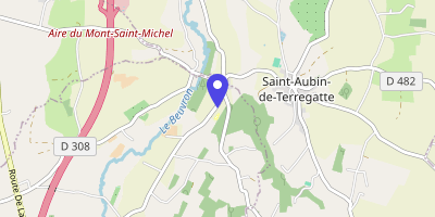 Carte OpenStreetMap — 2 place du Parc, Saint-Senier-de-Beuvron