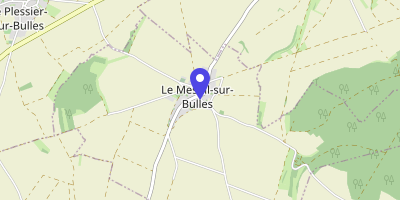 Carte OpenStreetMap — 3 rue de la Gare, Le Mesnil-sur-Bulles