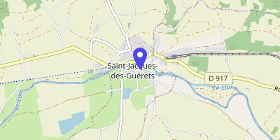 Carte OpenStreetMap — 12 rue du Loir, Saint-Jacques-des-Guérets