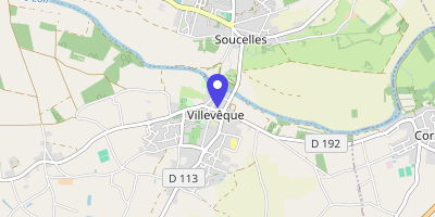 Carte OpenStreetMap — 6 place de la Mairie, Rives-du-Loir-en-Anjou
