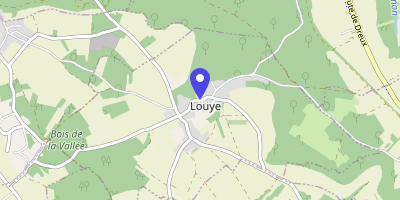 Carte OpenStreetMap — 7 rue du Château, Louye