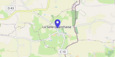 Carte OpenStreetMap — 9 rue de l'Abbé François Lizé, La Selle-Guerchaise