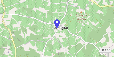 Carte OpenStreetMap — 17 le Bourg, Cazaugitat