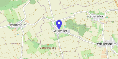 Carte OpenStreetMap — 36 rue Principale, Geiswiller-Zoebersdorf