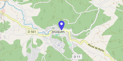 Carte OpenStreetMap — 39 boulevard de la République, Jouques