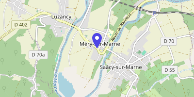 Carte OpenStreetMap — 7 route Jean-de-la-Fontaine, Méry-sur-Marne