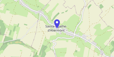 Carte OpenStreetMap — 1 Place Jean-Paul-Gauzès, Sainte-Agathe-d'Aliermont