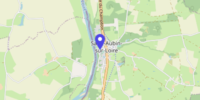 Carte OpenStreetMap — 168 rue de la Mairie, Saint-Aubin-sur-Loire