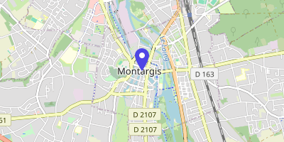 Carte OpenStreetMap — 6 rue Gambetta, Montargis