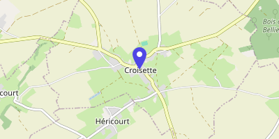 Carte OpenStreetMap — 2 rue de Frévent, Croisette