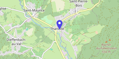 Carte OpenStreetMap — 9 rue de l' École, Thanvillé
