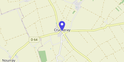 Carte OpenStreetMap — 12 rue du Point-du-Jour, Crucheray