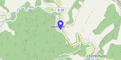 Carte OpenStreetMap — 2815 route de la Vallée Borgne, Saumane