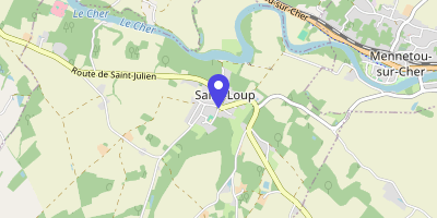 Carte OpenStreetMap — 1 impasse de la Grange, Saint Loup-sur-Cher