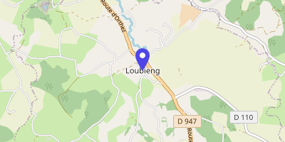 Carte OpenStreetMap — 400 chemin de l'Église, Loubieng