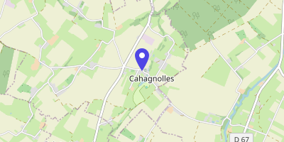 Carte OpenStreetMap — 328 rue de l'Eglise, Cahagnolles
