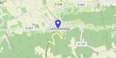 Carte OpenStreetMap — 30 montée de la Mairie, Lens-Lestang