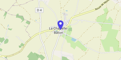 Carte OpenStreetMap — 2 rue Capella, La Chapelle-Bâton