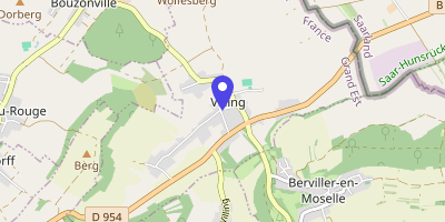 Carte OpenStreetMap — 25 rue Principale, Villing