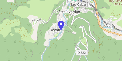 Carte OpenStreetMap — Place de la Païchère, Aston