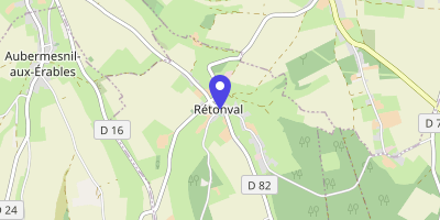 Carte OpenStreetMap — 2 rue de la Ventilette, Rétonval