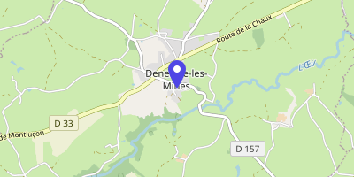Carte OpenStreetMap — 1 rue de la Mairie, Deneuille-les-Mines