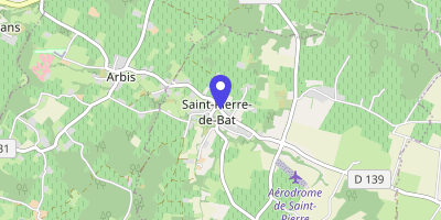 Carte OpenStreetMap — 4 rue Saint-Pierre, Saint-Pierre-de-Bat