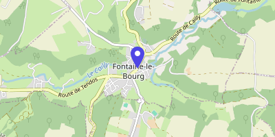 Carte OpenStreetMap — 571 rue Édouard-Delamare-Deboutteville, Fontaine-le-Bourg