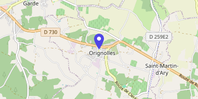 Carte OpenStreetMap — 3 rue Pierre-Furet, Orignolles