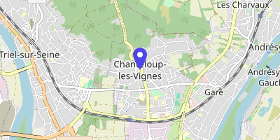 Carte OpenStreetMap — 37 rue du Général-Leclerc, Chanteloup-les-Vignes