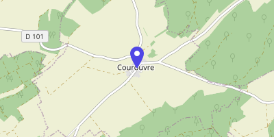 Carte OpenStreetMap — 5 rue de Verdun, Courouvre