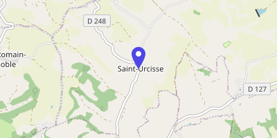Carte OpenStreetMap — 227 rue du Bourg, Saint-Urcisse