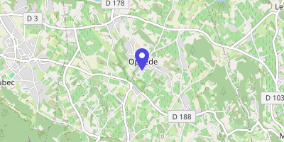 Carte OpenStreetMap — 75 place Félix-Autard, Oppède