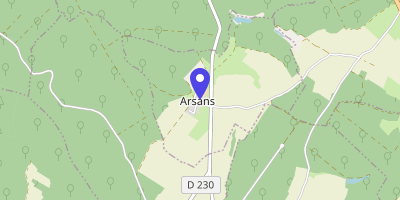 Carte OpenStreetMap — Rue de la Mairie, Arsans