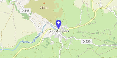 Carte OpenStreetMap — 18 Route Saint-Jacques, Palmas-d'Aveyron