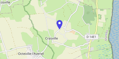 Carte OpenStreetMap — 11 hameau Viel, Crasville