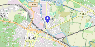 Carte OpenStreetMap — 1 rue Paul-Gravet, Magenta