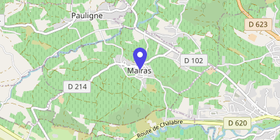 Carte OpenStreetMap — 2 place Casteillas, Malras