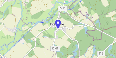 Carte OpenStreetMap — 1 rue de Grosne, Bretagne