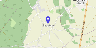 Carte OpenStreetMap — 9 rue du Moulin-à-Vent, Beaubray