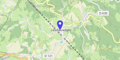 Carte OpenStreetMap — 180 rue de la Mairie, Les Sauvages