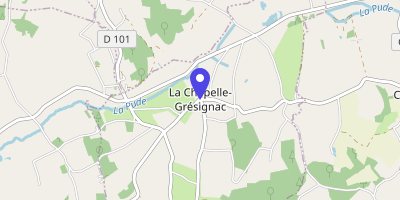 Carte OpenStreetMap — 6 route de Puygrand, La Chapelle-Grésignac