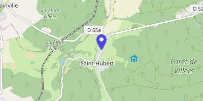 Carte OpenStreetMap — 38 rue Principale, Saint-Hubert