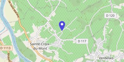 Carte OpenStreetMap — Sainte-Croix-du-Mont