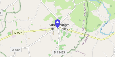 Carte OpenStreetMap — 26 Grande-Rue, Saint-Georges-de-Rouelley