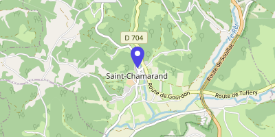 Carte OpenStreetMap — Le Bourg, Saint-Chamarand
