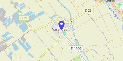 Carte OpenStreetMap — 8 route de Genlis, Varanges
