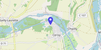 Carte OpenStreetMap — 104 rue du Marais, Cerisy