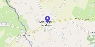 Carte OpenStreetMap — 1 place de la Mairie, Saint-Ellier-du-Maine