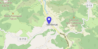 Carte OpenStreetMap — 90 route de Gudas, Ventenac